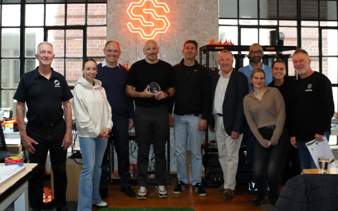 Gold Customer Award 2025 presented to SiteHive!