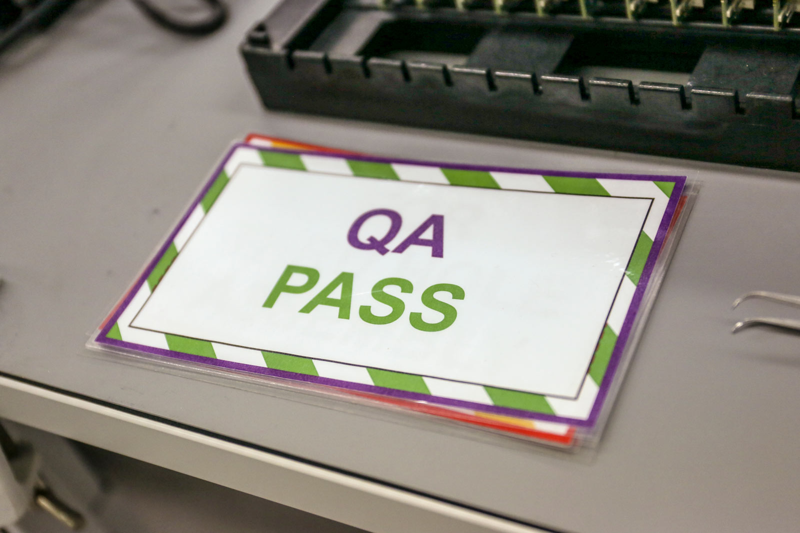 Quality & Process - QA Pass Quality & Process - QA Pass